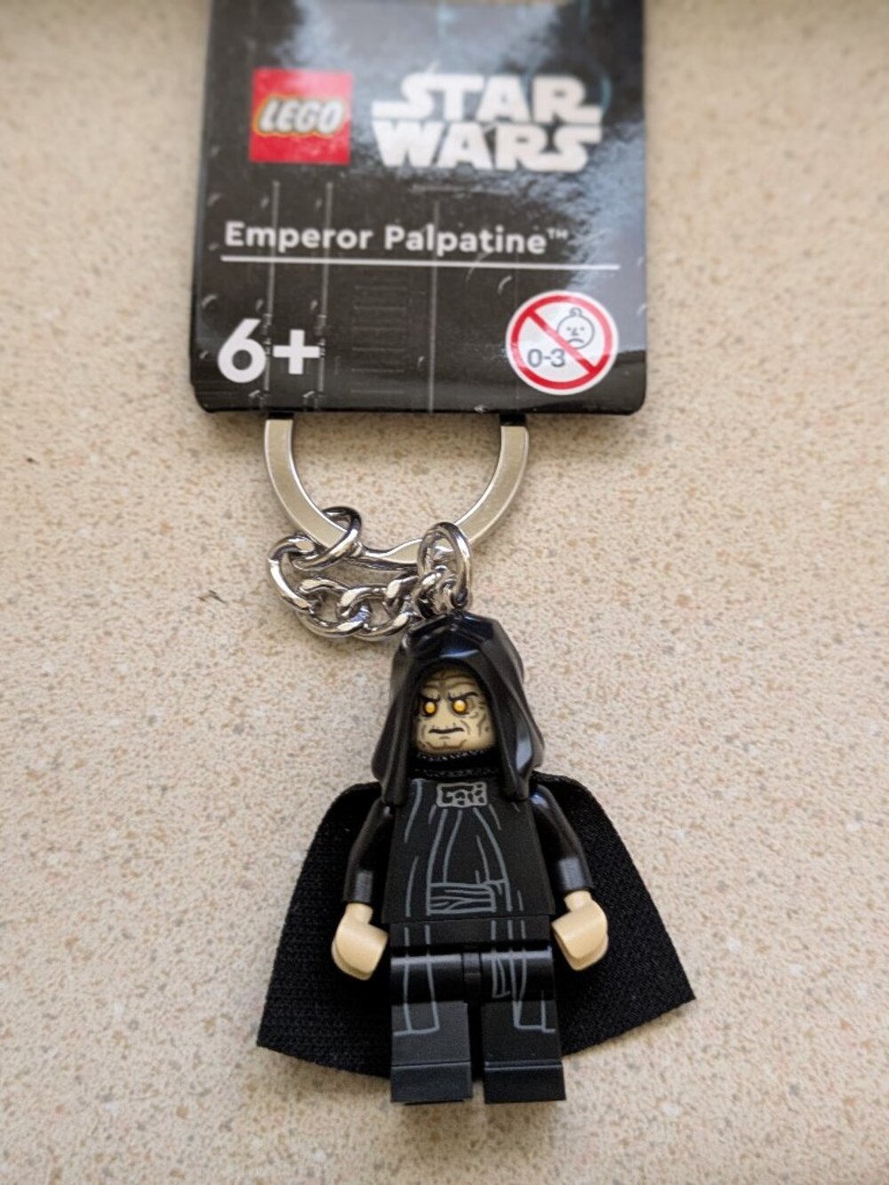 LEGO Star Wars Mini Fig Keychain - Emperor Palpatine